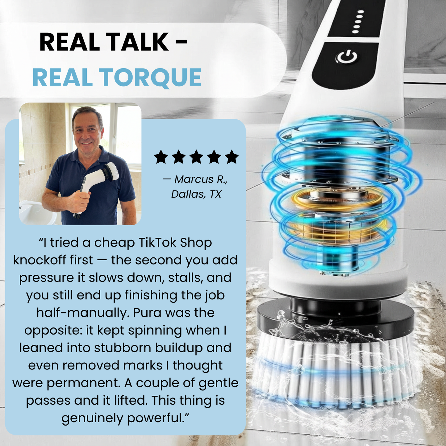 Pura Electric Scrubber