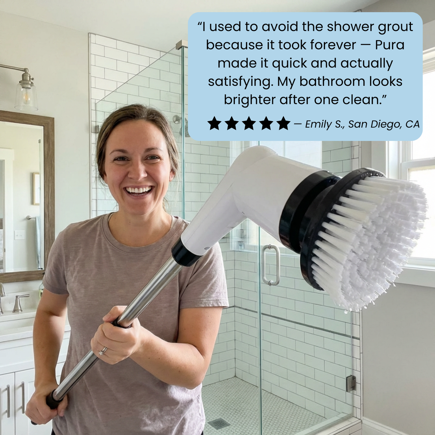 Pura Electric Scrubber